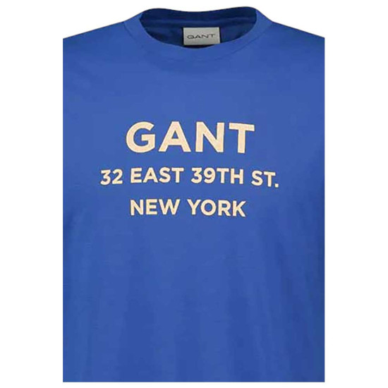 Gant Ανδρική κοντομάνιικη μπλούζα Graphic Printed Tee